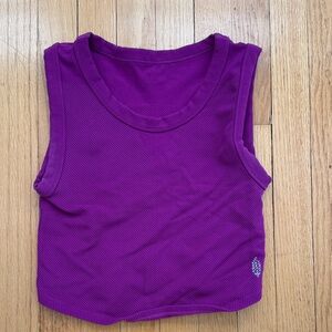 Free people cropped tank
